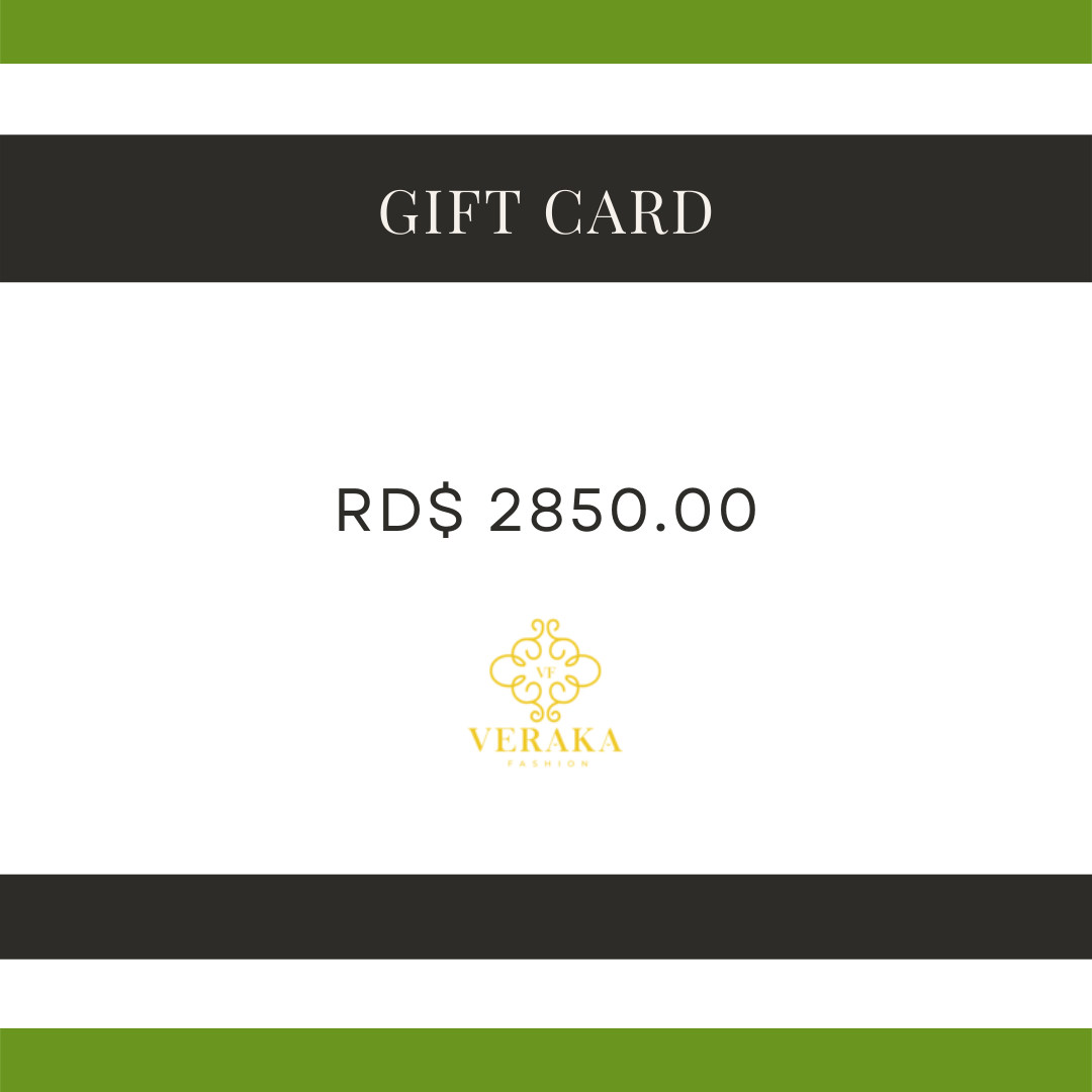 Veraka Fashion Gift Card