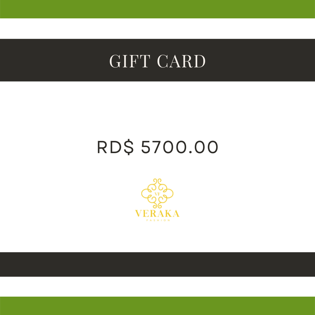 Veraka Fashion Gift Card